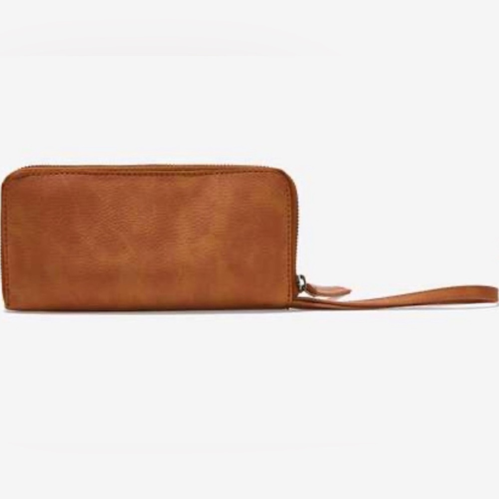 Free People Distressed Vegan Wallet.  $58 retail.  Brand new with tags